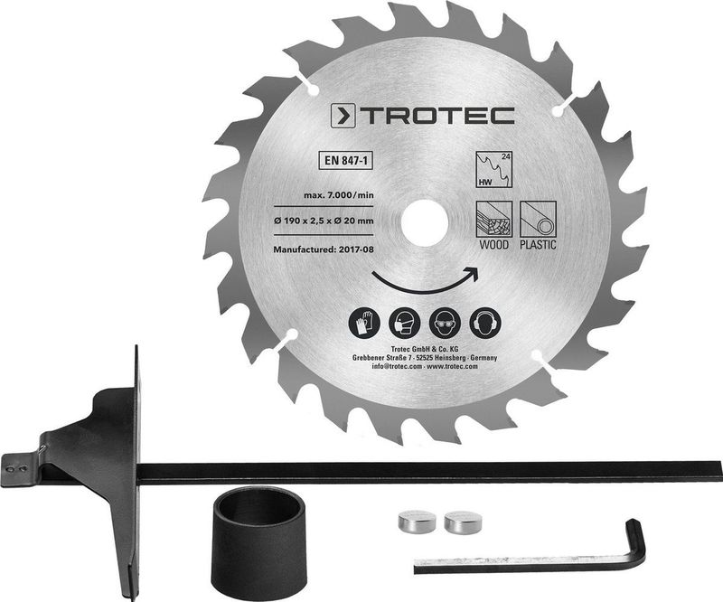 TROTEC Handcirkelzaag  PCSS 10-1400