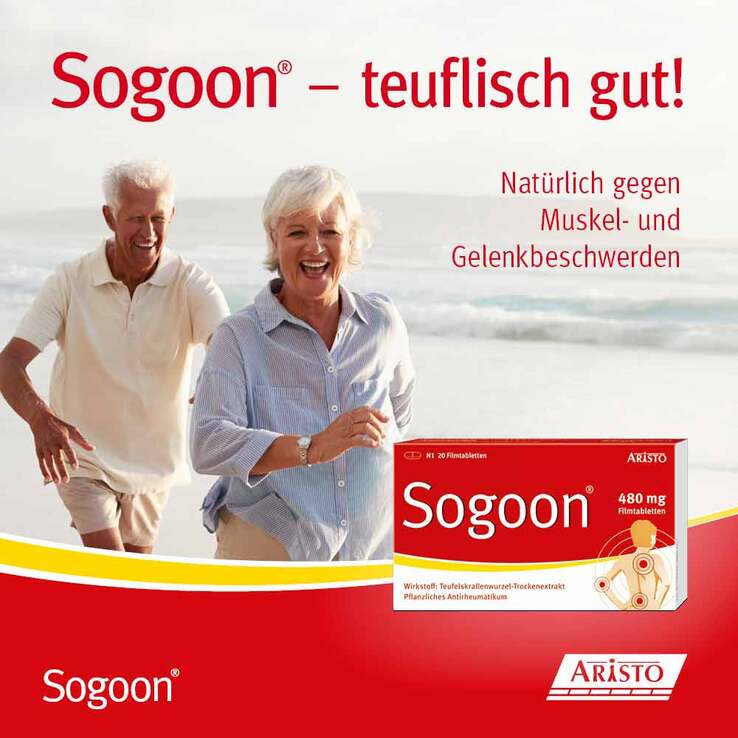 Sogoon Teufelskralle 480 mg Filmtabletten , 50 St