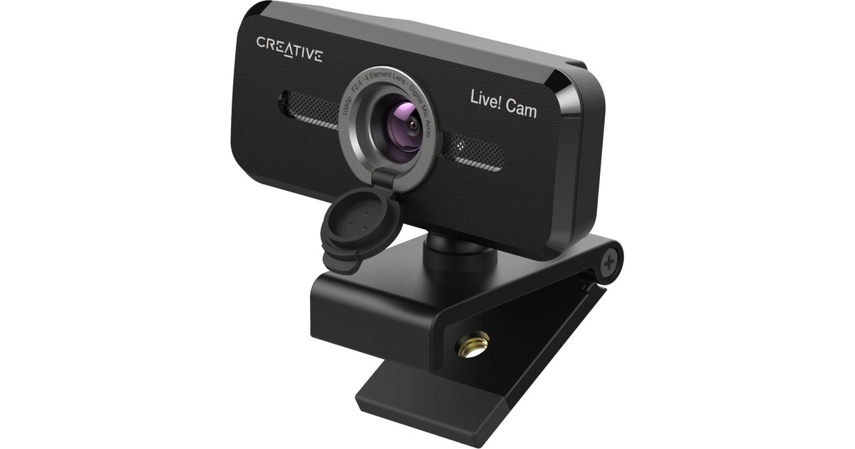 CreativeLive! Cam SYNC 1080p V2 webcam  (Zwart)