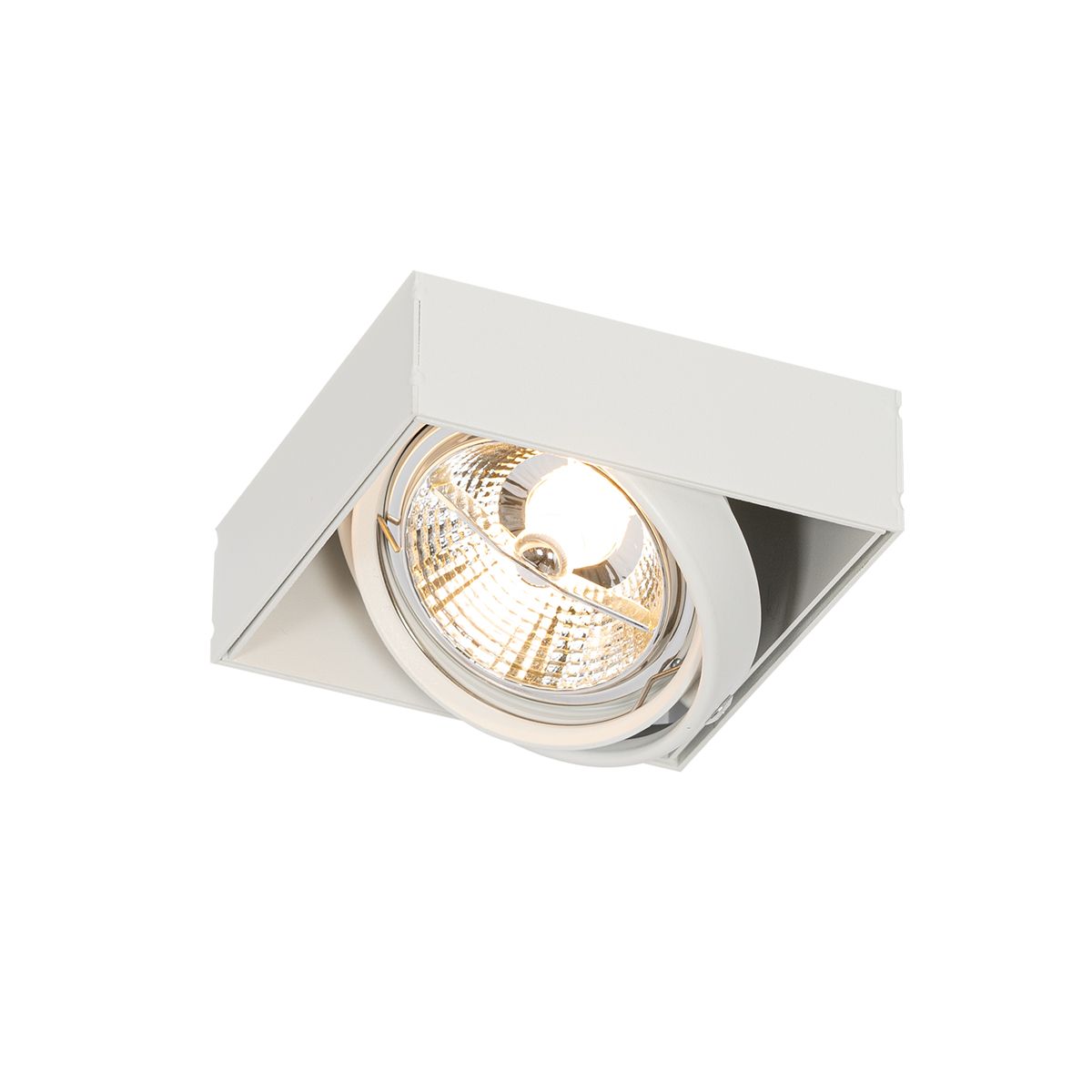 Set van 6 Inbouwspot wit GU10 AR70 trimless - Oneon