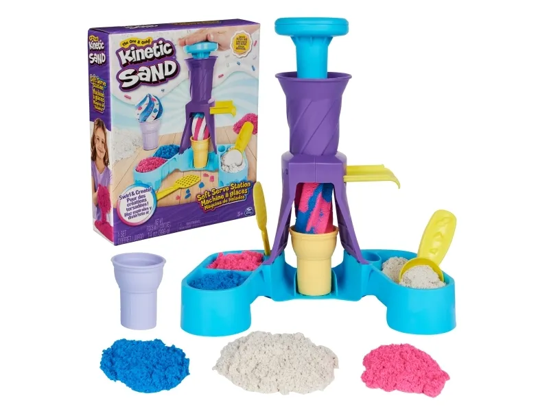 Kinetic Sand Soft Serve Station