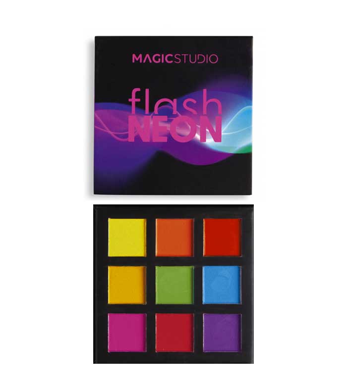 Magic Studio - Mini paleta de sombras Flash Neon