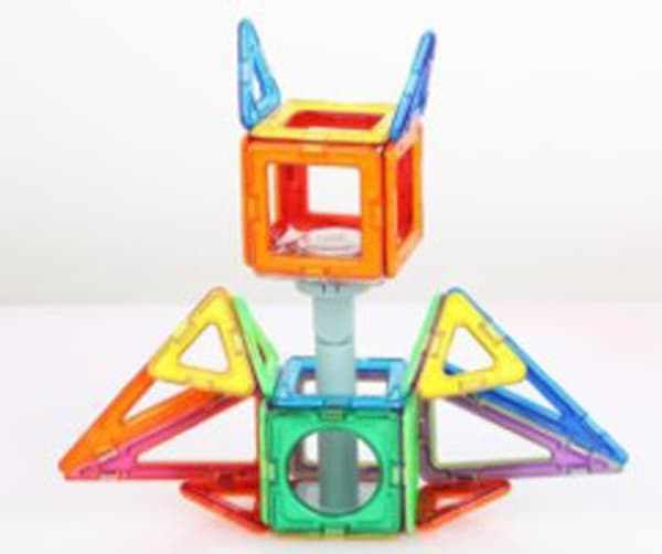 Magformers Mystery Spin Set med 40 deler