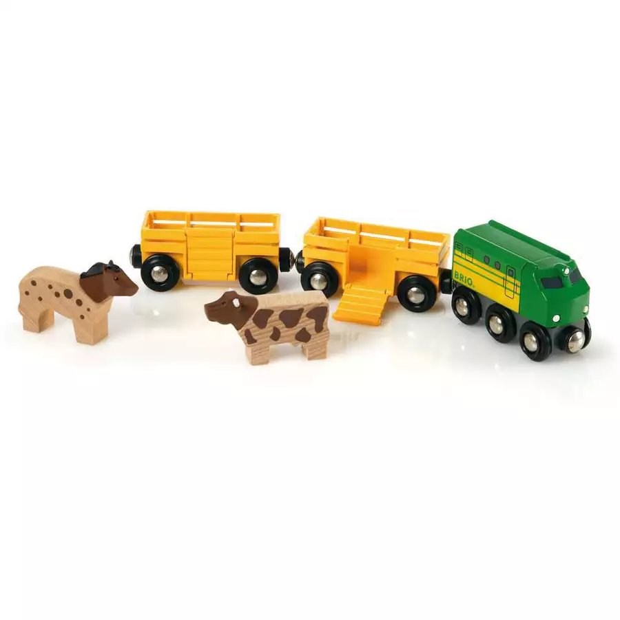 Brio Bauernhof-Zug bunt