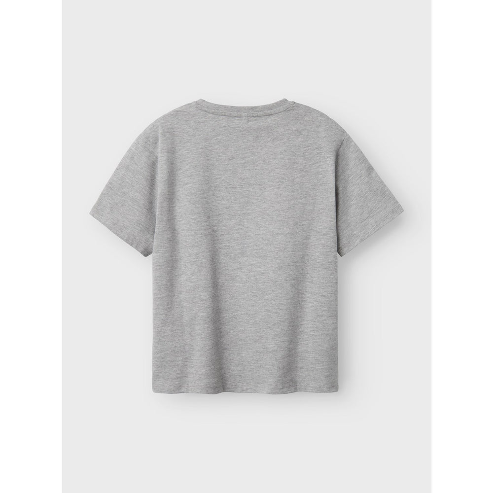 Køb Name It Grey Melange Teaske T-Shirt