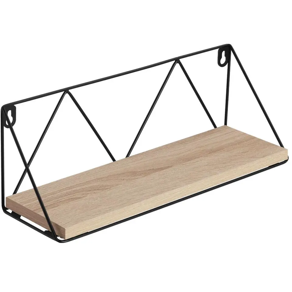 tectake 2 wandplanken Rockport, Industrieel Licht Hout, Eiken Sonoma