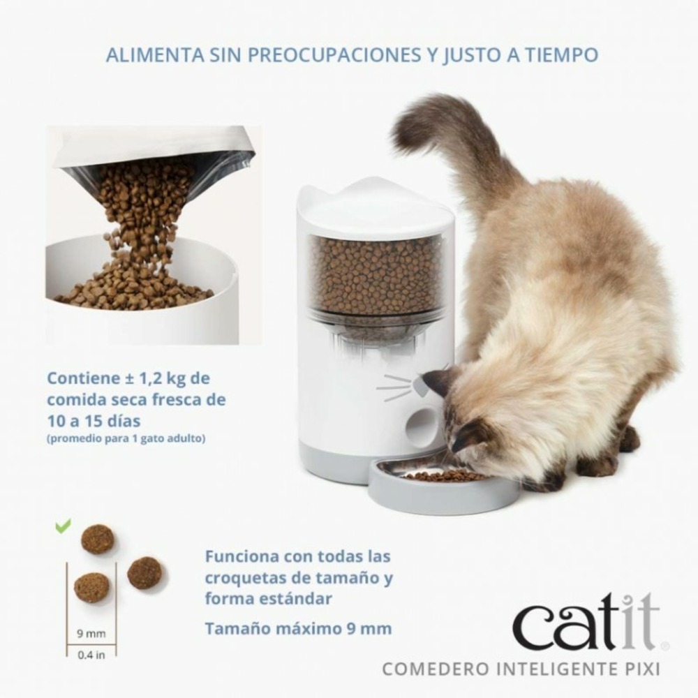 Catit pixi - smart feeder automatique pour chats, contrôlé par une application