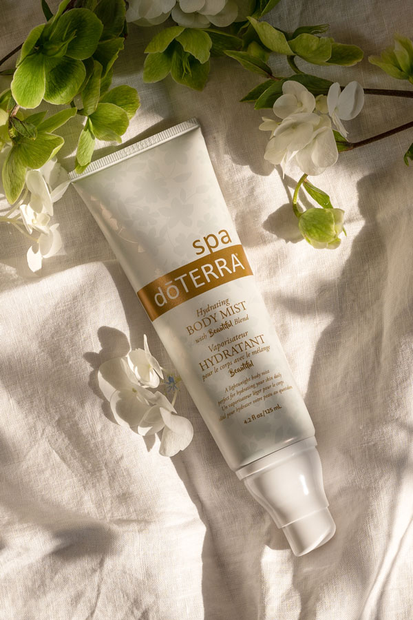 Vaporisateur hydratant pour le corps avec le mélange Beautiful