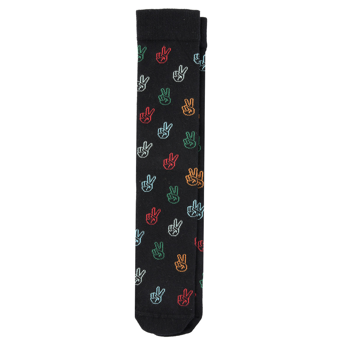 VanVaan 1 Paar Herren Socken mit Fun-Motiv schwarz