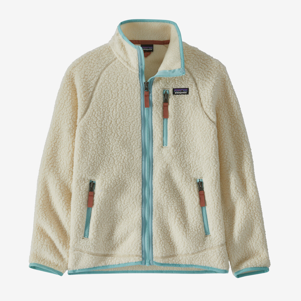 Retro-Fleecejacke für Kinder