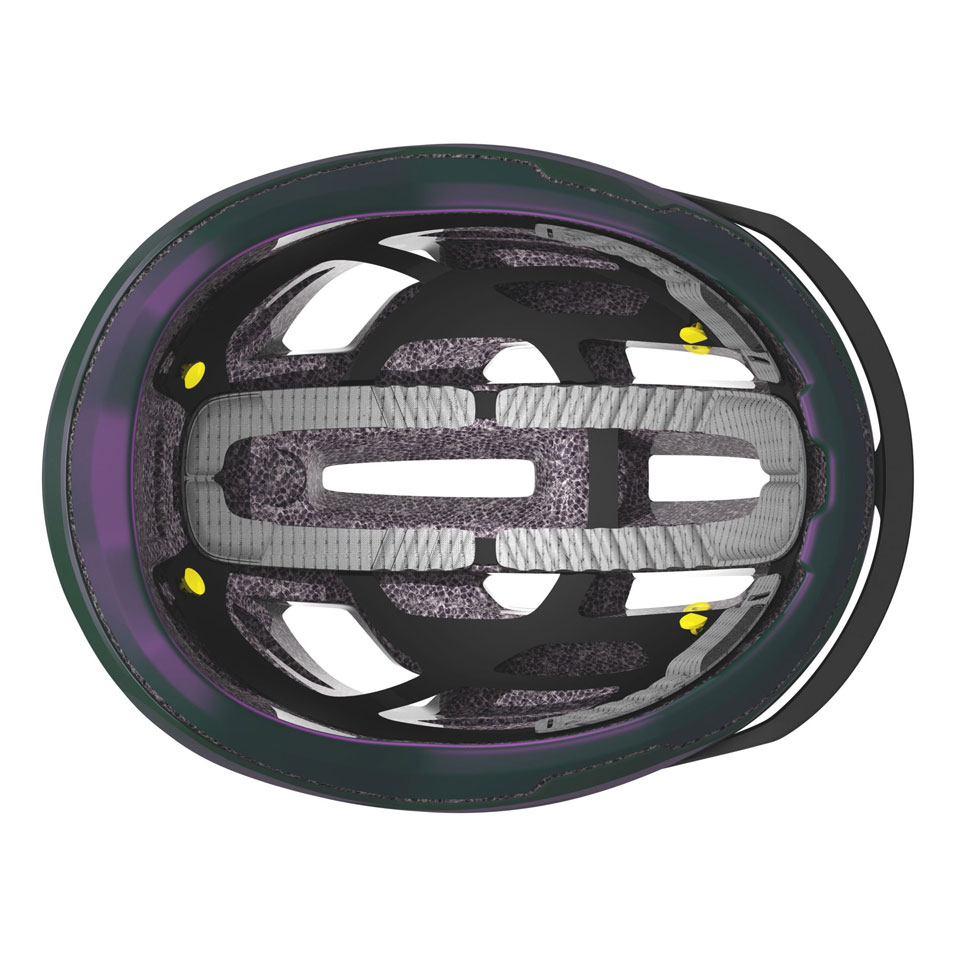 SCOTT Arx Plus cykelhjelm MIPS Prism Green/Purple