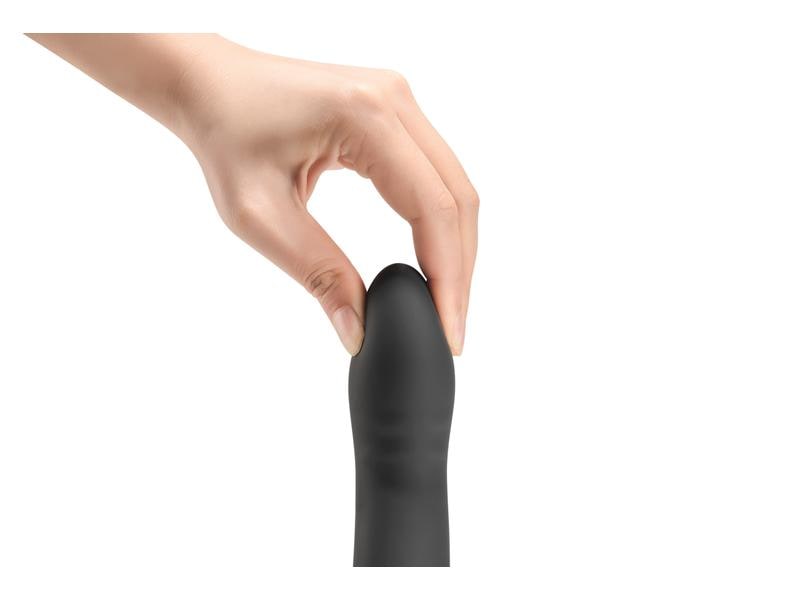 Amorelie G-Punkt-Vibrator «Ride» Grey Hochwertiges Sextoy für die G-Punkt Stimulation