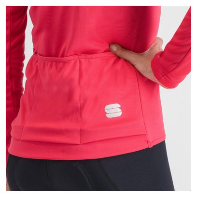Maillot Manches Longues Femme Sportful Matchy Thermal Rose
