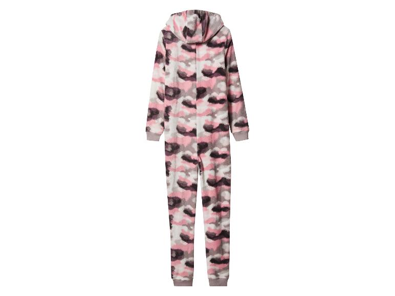 Dames pluche jumpsuit