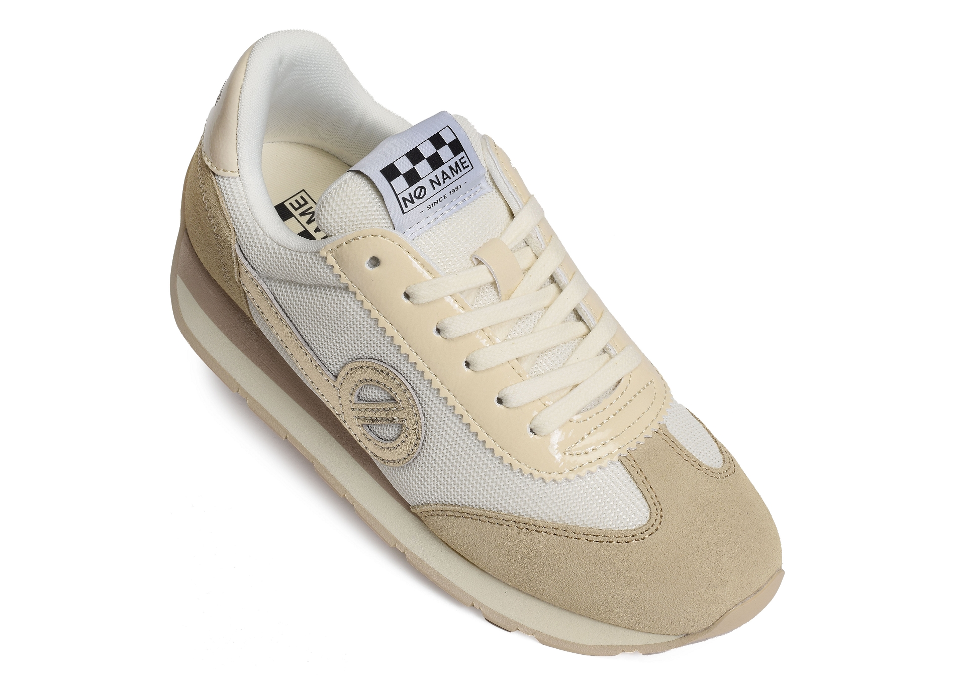 City run jogger beige or