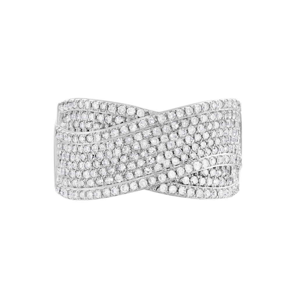Bague Elyne Or Blanc Diamant