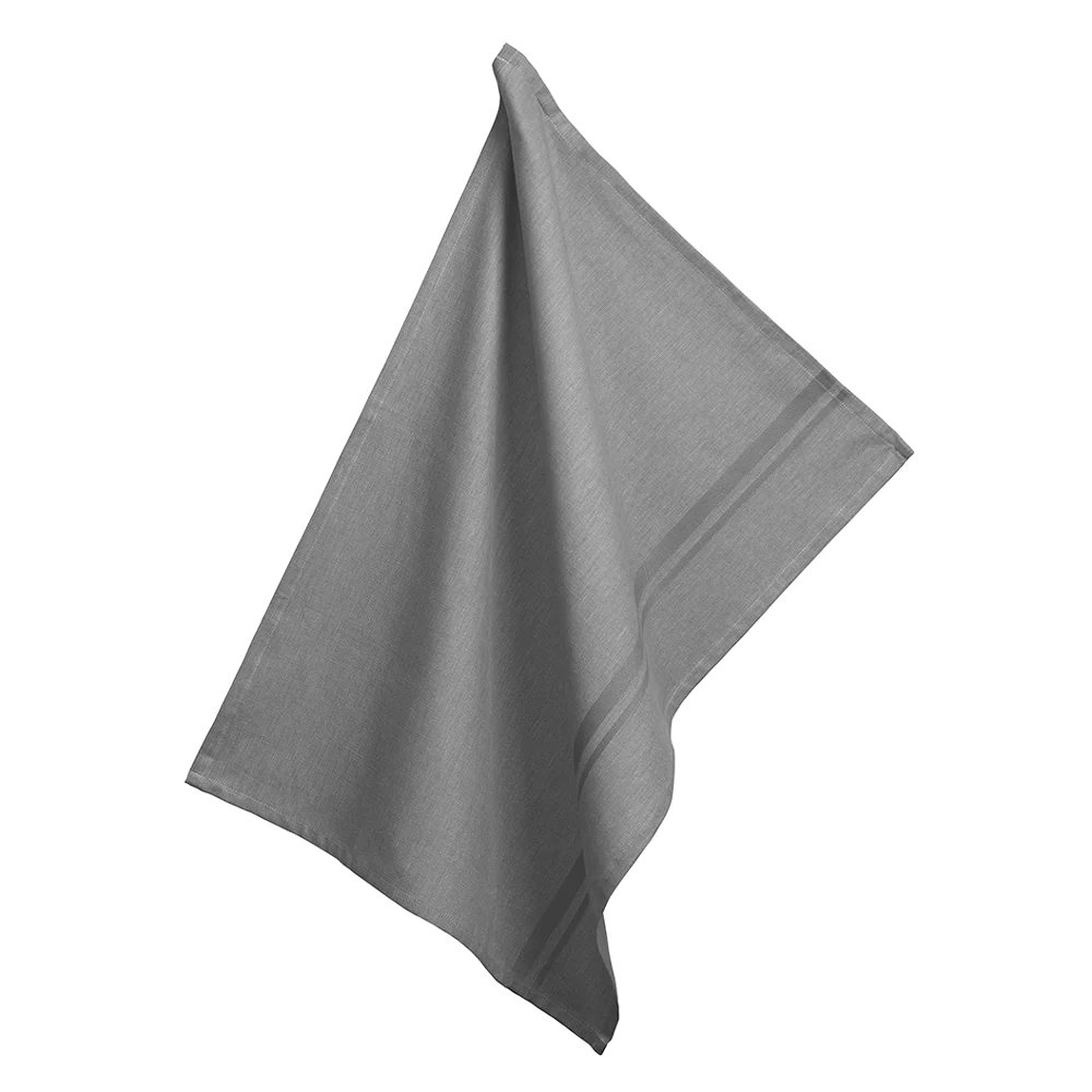 Torchon de cuisine Tia gris clair 70x50 cm Kela