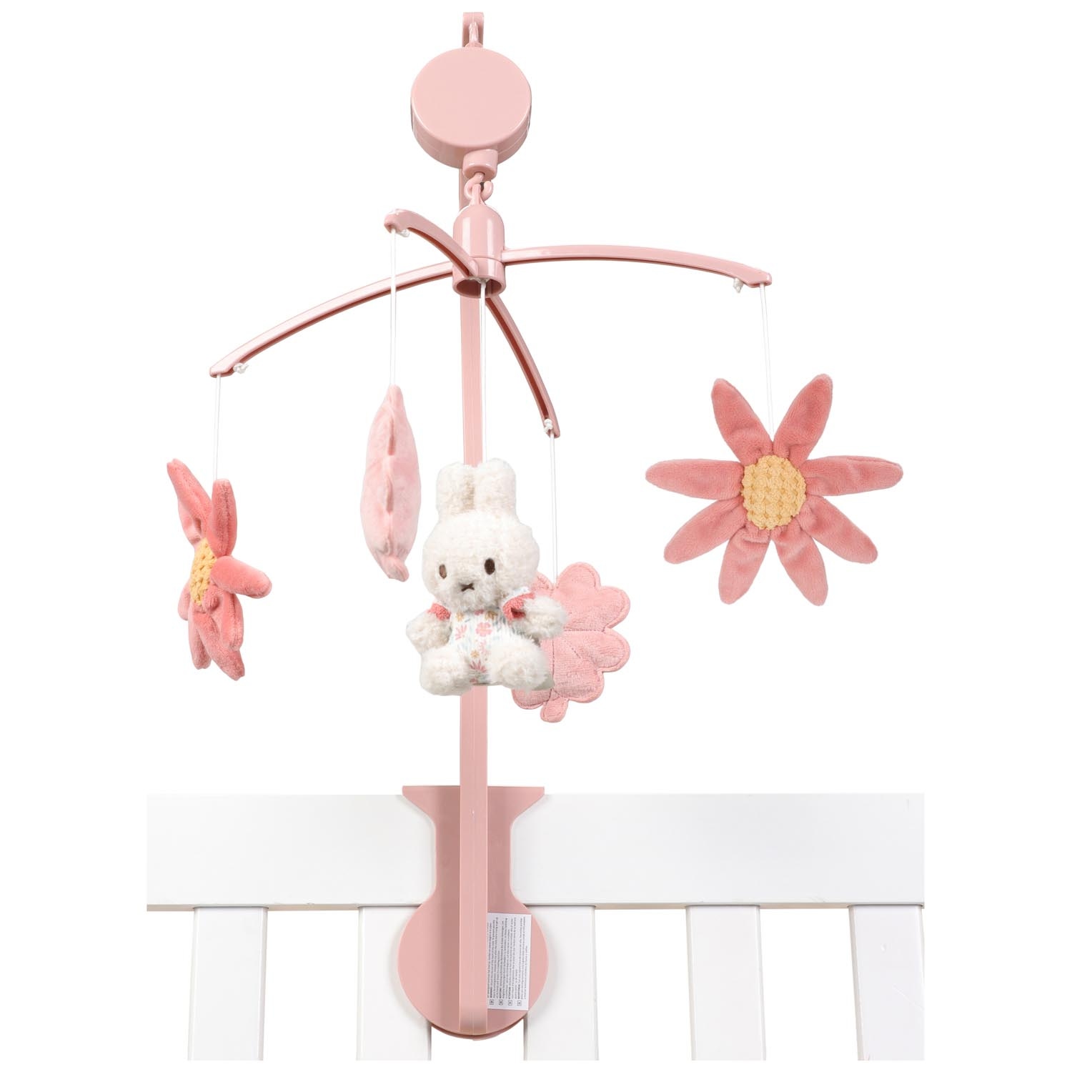 Nijntje x Little Dutch muziekmobiel Lucky Blossom roze - shop nu - Prénatal