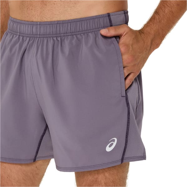 Short running ASICS CORE 5IN SHORT LAVENDER GREY