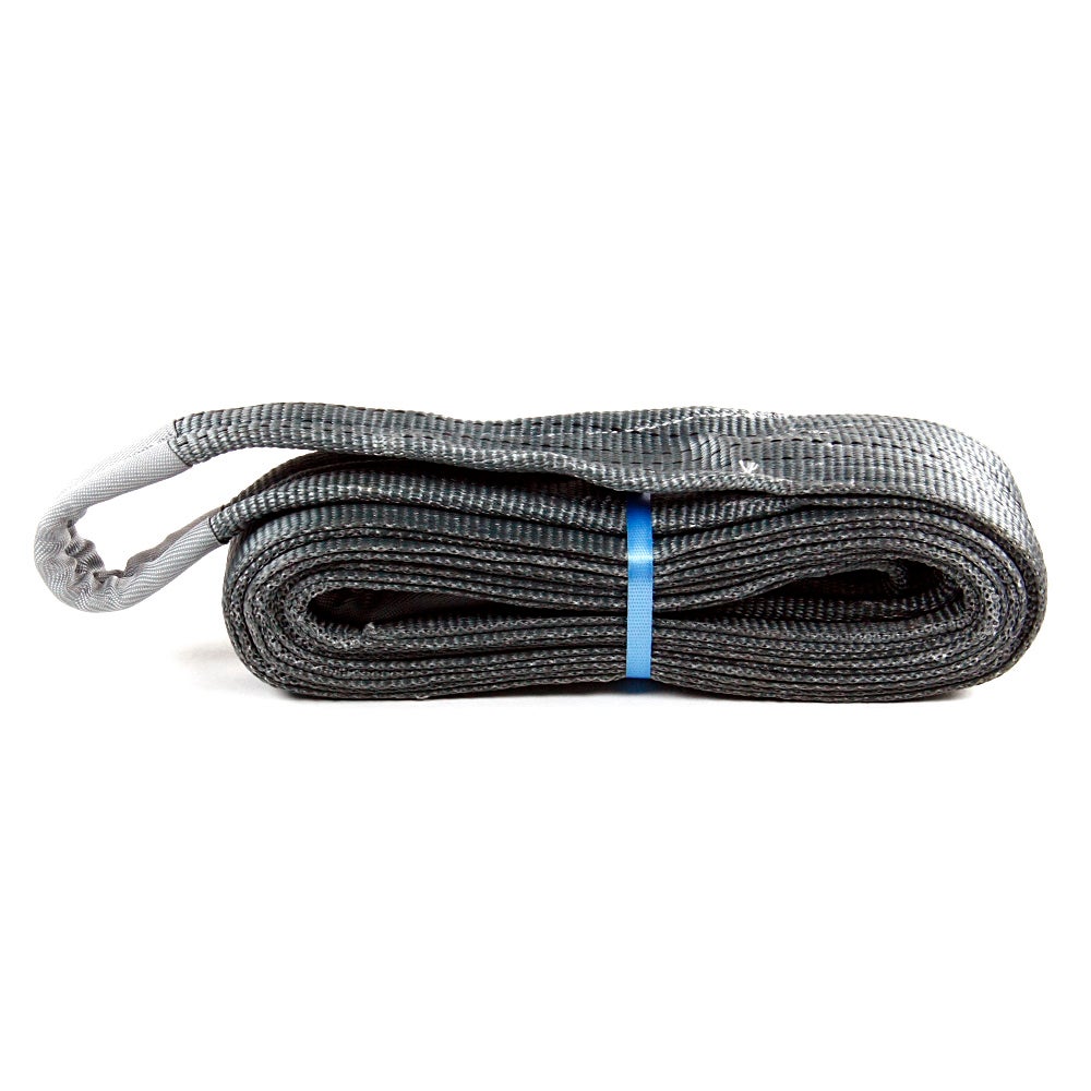 Innox HV04004000 platte dubbele hijsband, 4T 4 meter, grijs
