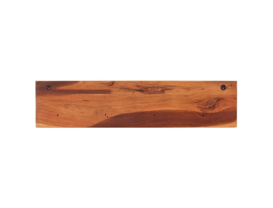 VIDAXL - Etagère murale étagères murales 2 pcs 112x20x26 cm bois massif d'acacia
