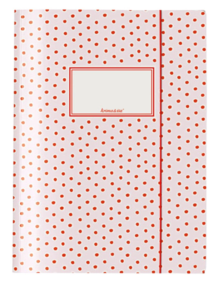 Sammelmappe TUPFER A3 in rosa