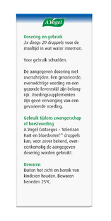 A.Vogel Crataegus   Valeriaan Hart en Bloedvaten Druppels 50ML