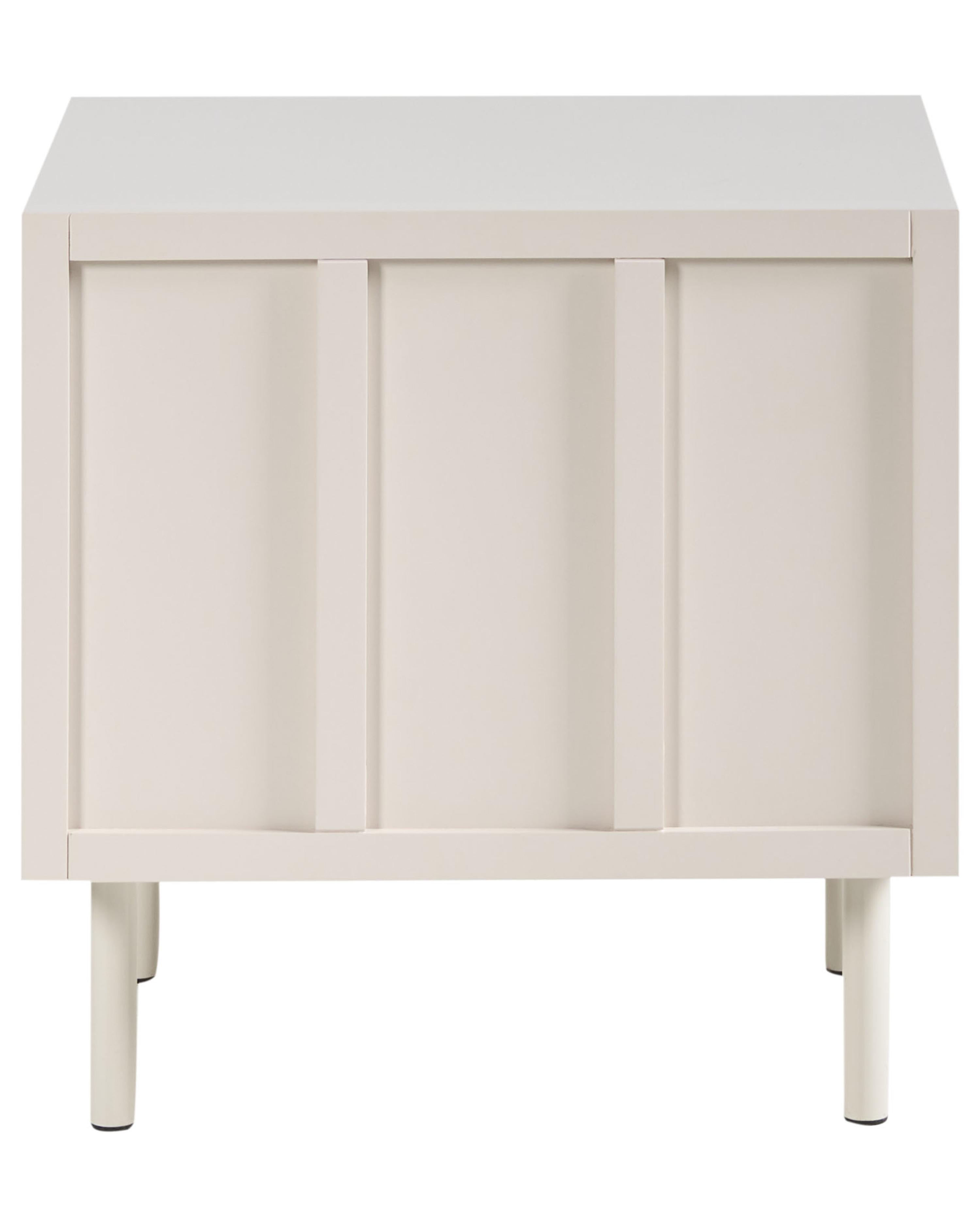 Nachtkastje CLUNES Lichtbeige