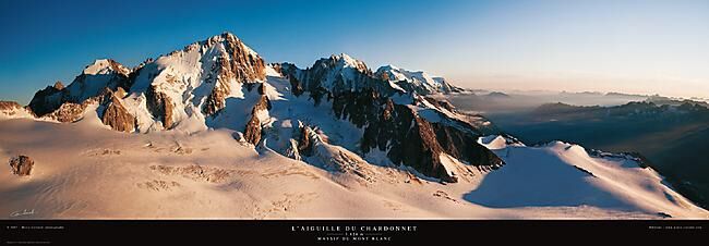 MARIO COLONEL - POSTER AIGUILLE DU CHARDONNET MARIO COLONEL