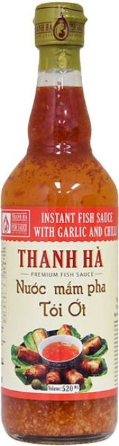 Thanh Ha Instant Vissaus met Knoflook en Chili 520ml