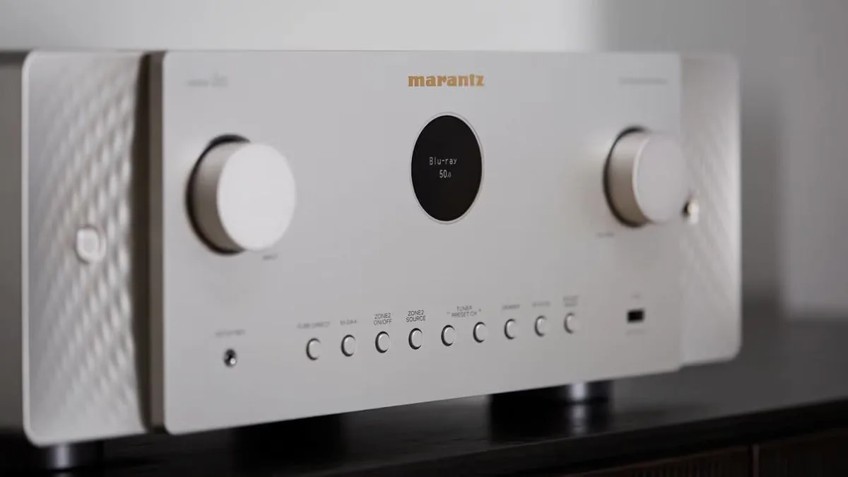 Marantz Cinema 60 DAB Silver Gold   Elipson Prestige Facet 14F System 5.1.2 Blanc Chaînes Grand Spectacle
