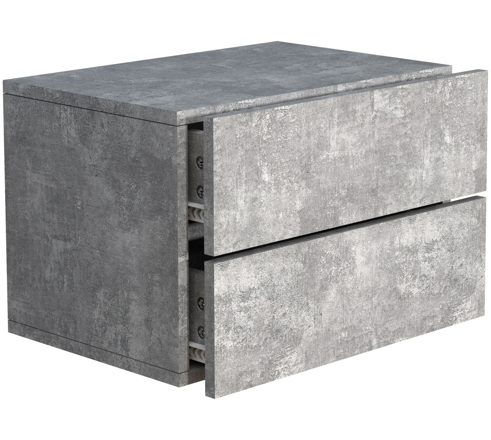 Wandschublade USAL L - betongrau - 45 cm