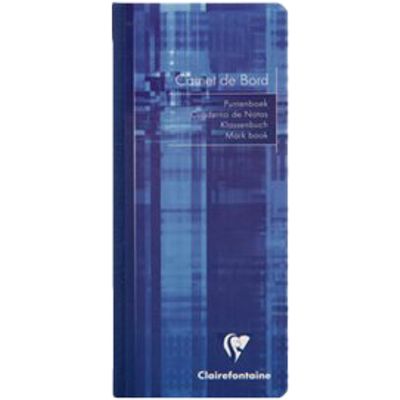 Clairefontaine - Carnet de bord enseignant - 8.5 x 20 cm - 120 pages - disponible dans différentes couleurs