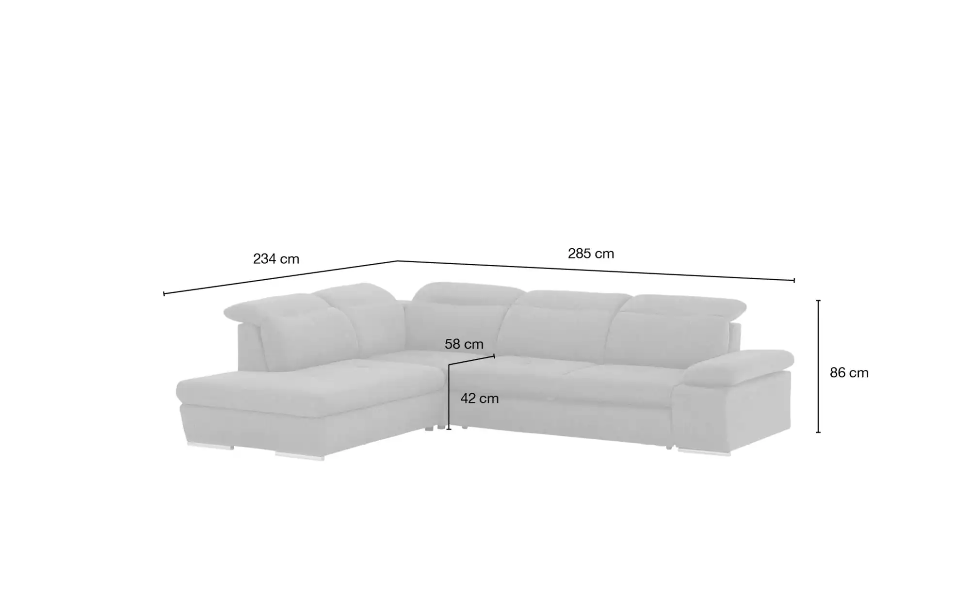 switch Ecksofa Avilla