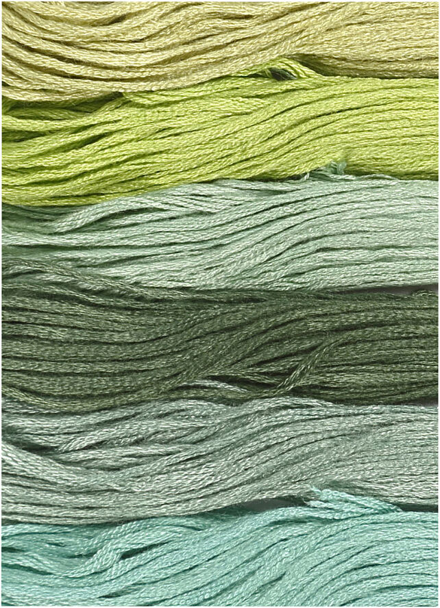 Creativ Company Harmoni Broderigarn, tykkelse 1 mm.
