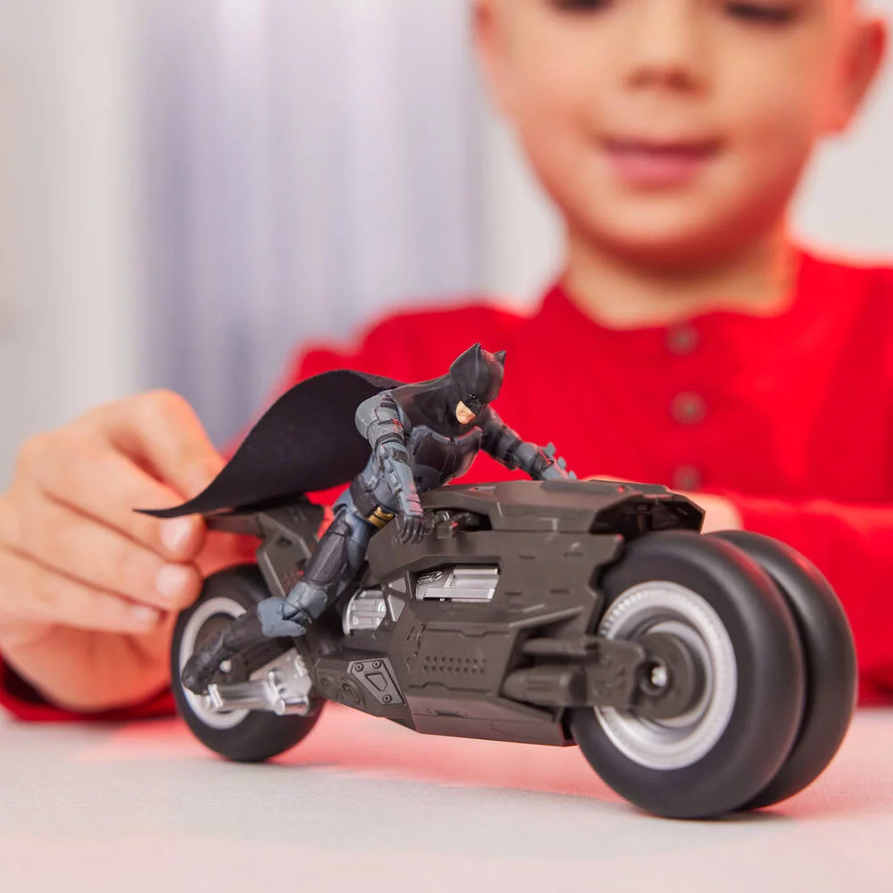 THE FLASH - PACK BATCYCLE + 2 FIGURINES