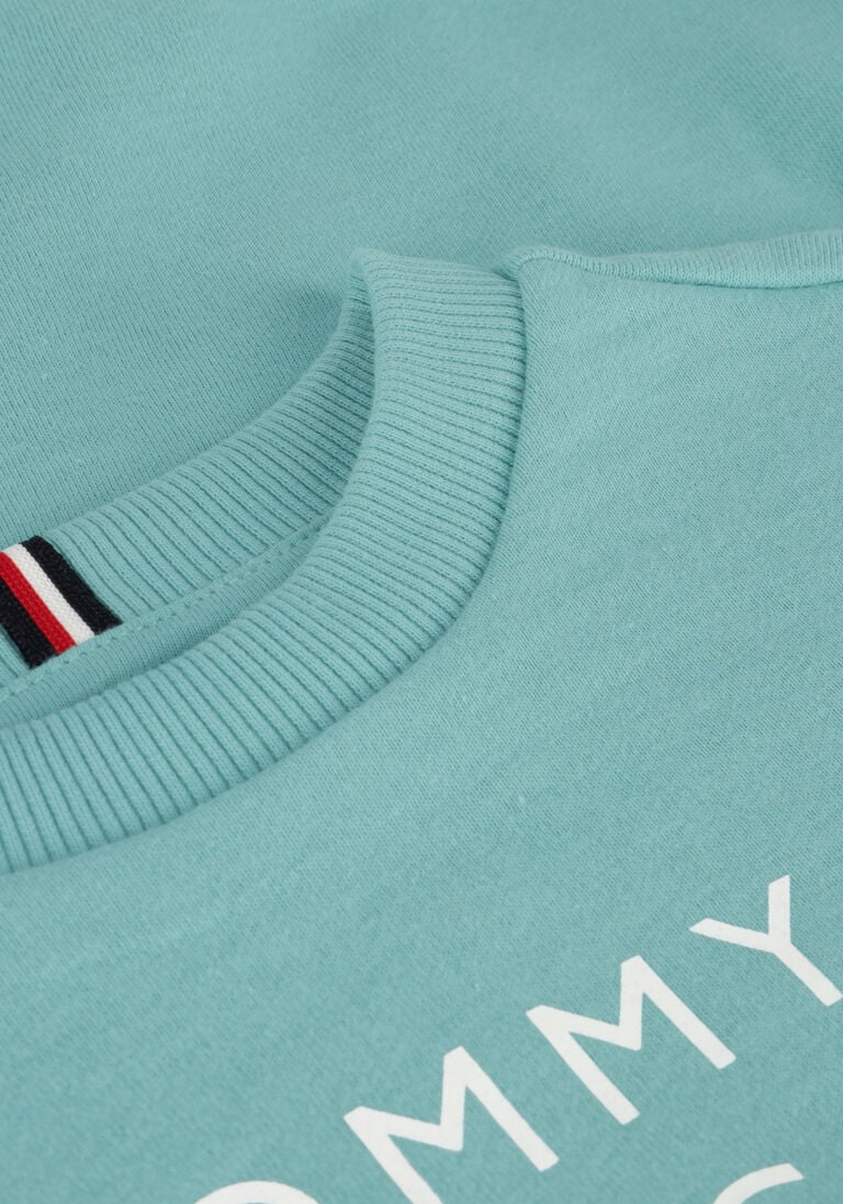 TOMMY HILFIGER blauwe tommy hilfiger sweater th logo sweatshirt