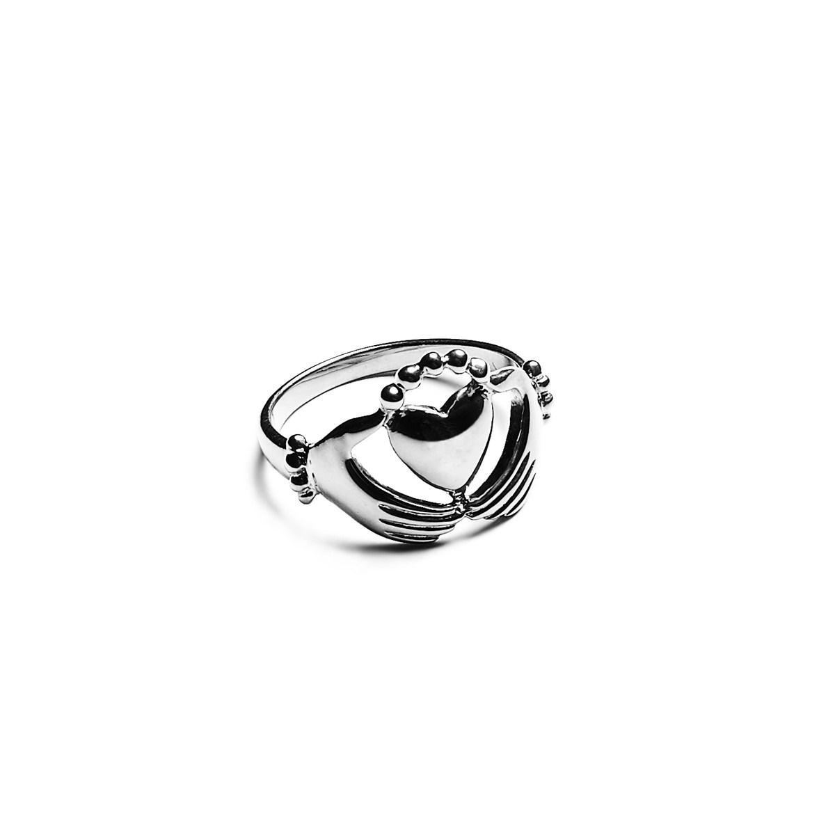 Bague argent Claddagh