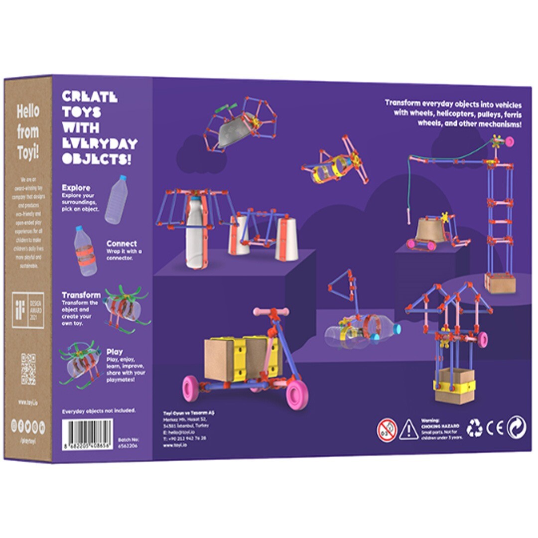 Toyi inventions bouwpakket steam