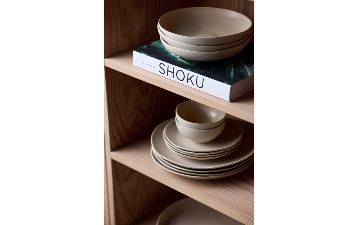 Schale Shoku 12.5 cm, 6 Stück, BeigeSchalen-Set aus Steinzeug
