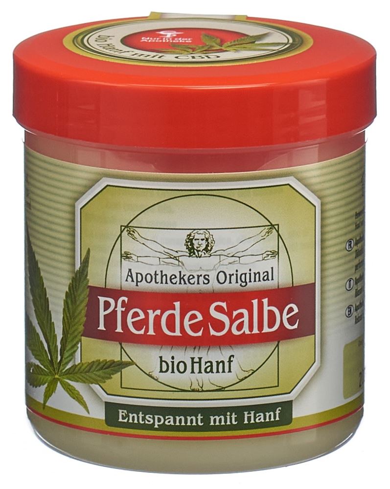 APOTHEKERS ORIGINAL Pferdesalbe Hanf<br>200 ml, Dose, Salbe