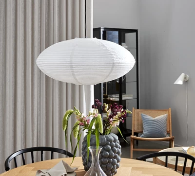 Riisi oval Lampeskærm 27 x 60 cm