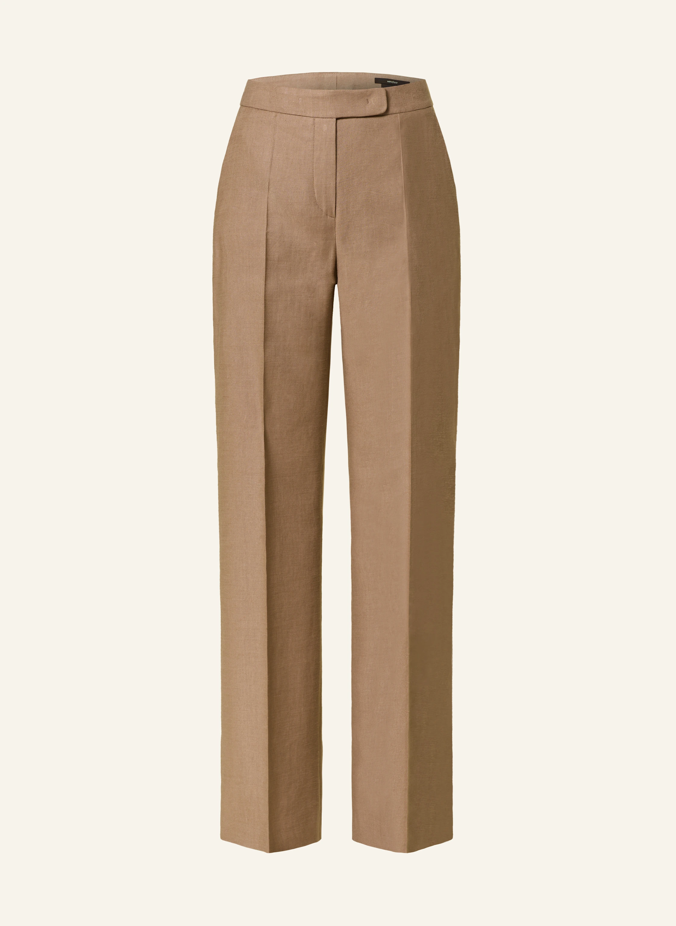 windsor. Marlenehose mit Leinen