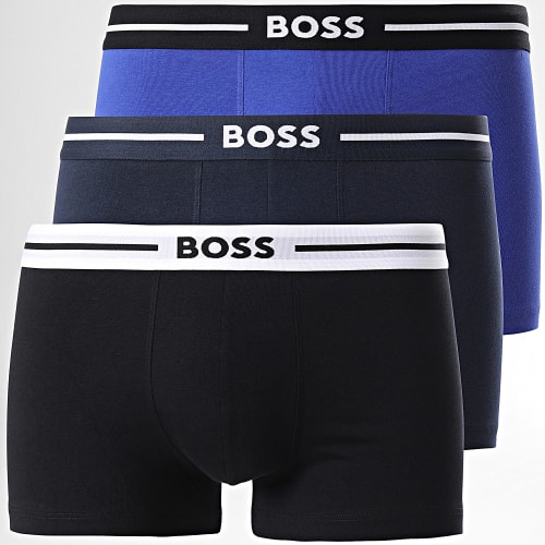 Lot De 3 Boxers 50499390 Bleu Roi Bleu Marine Noir