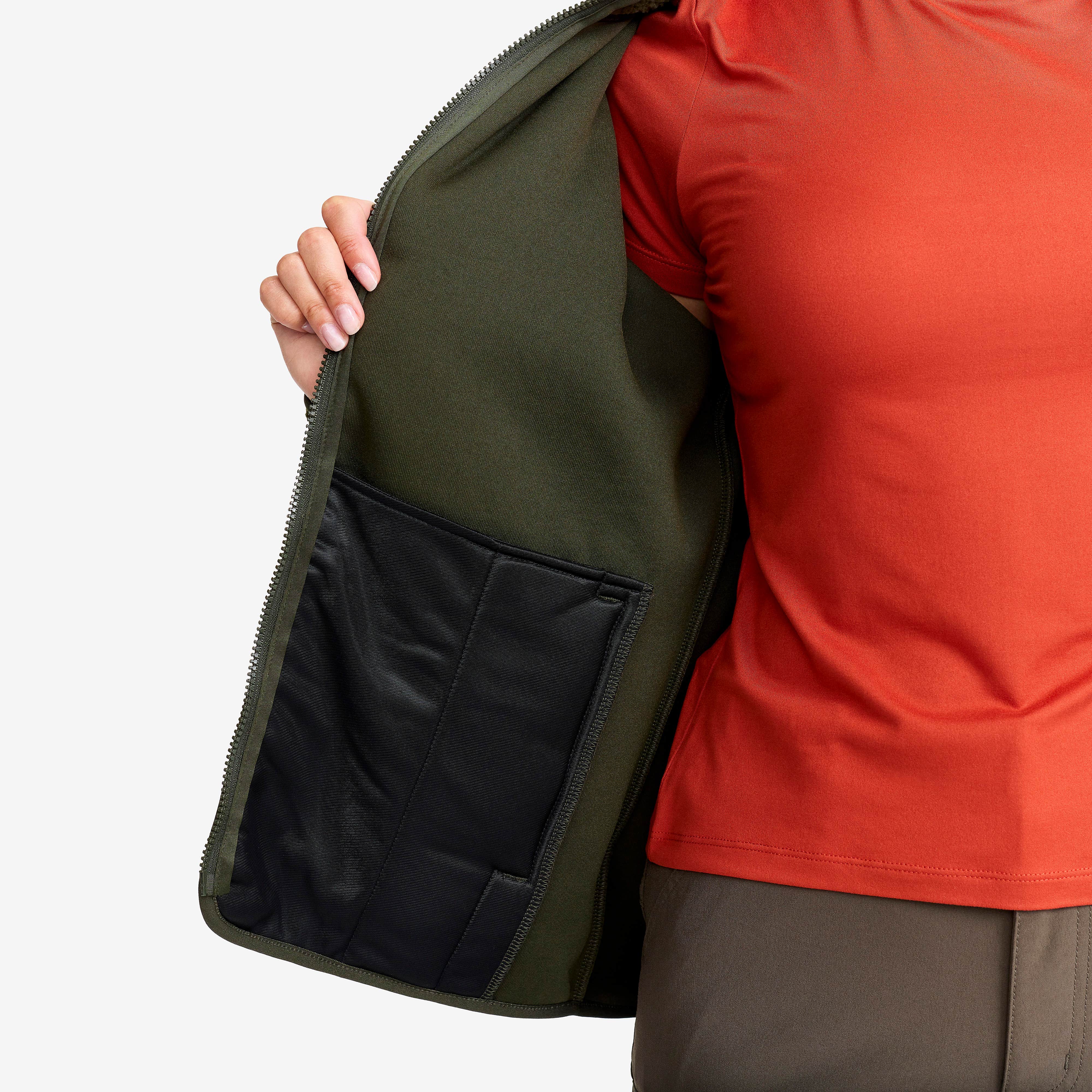 Canyon Full-zip Pile Fleece Dame Forest Night