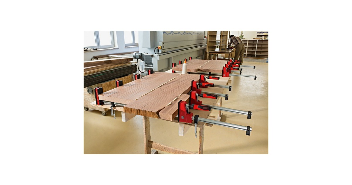 BESSEYREVO KRE80-2K lijmklem  (Rood/zwart)
