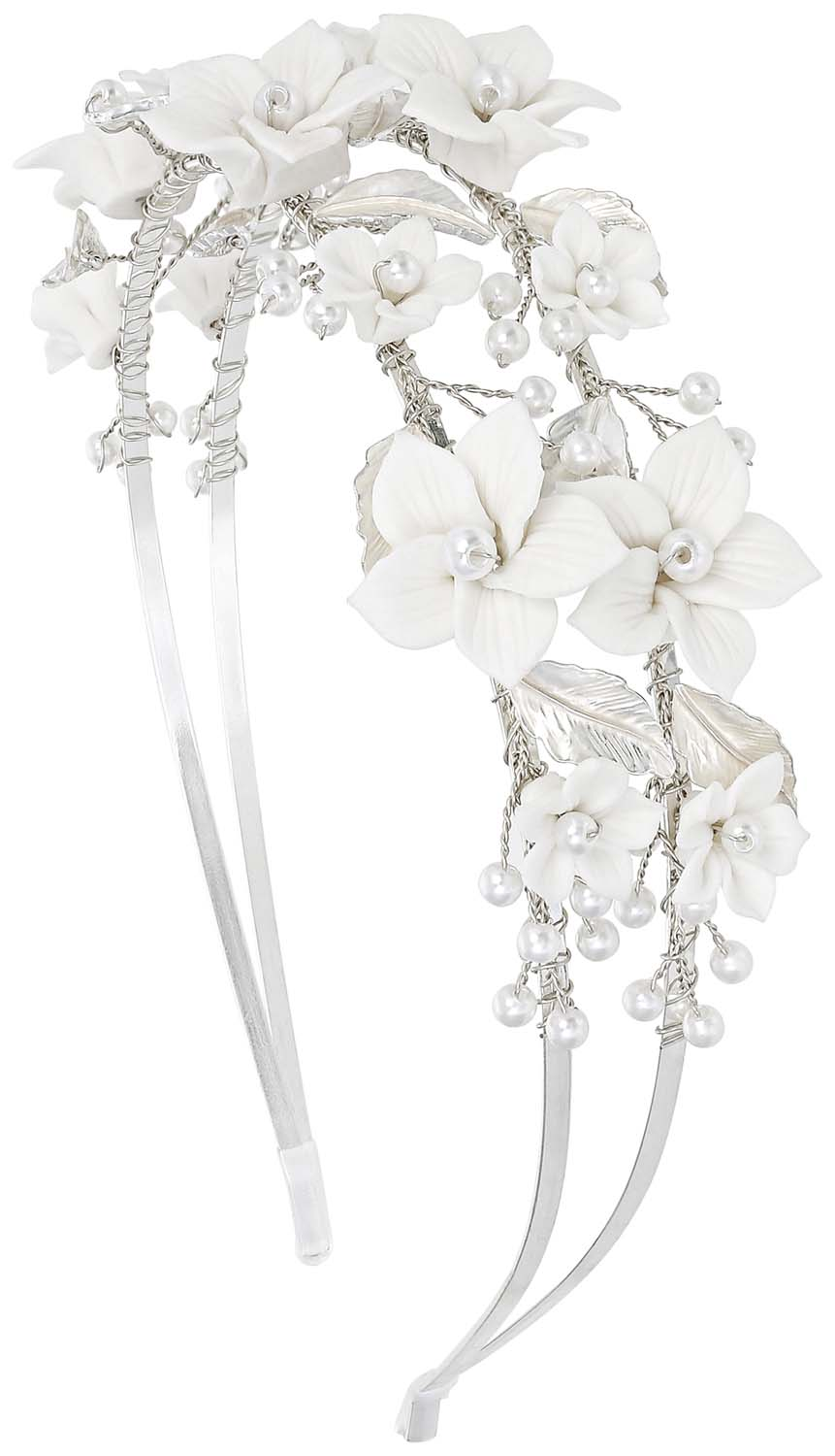 Haarreif - White Flowers