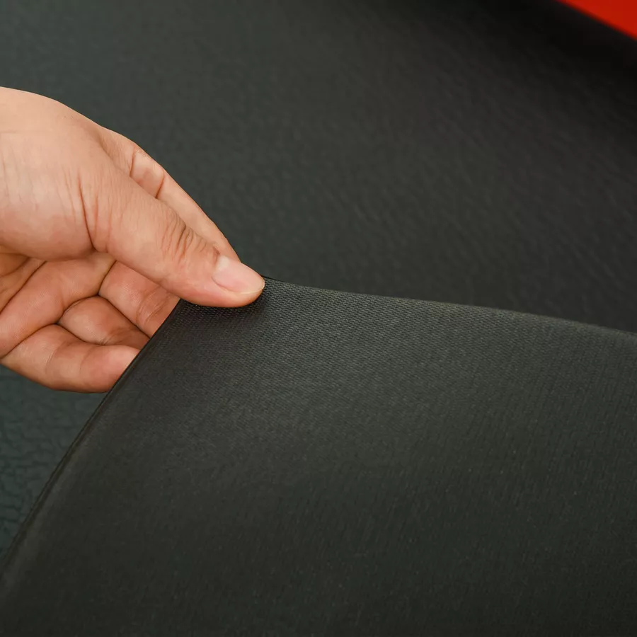 HOMCOM Fitnessmatte für Sportgeräte schwarz