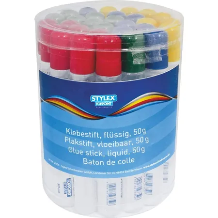 Stylex Klebestifte flüssig 50 ml, 30 Stück