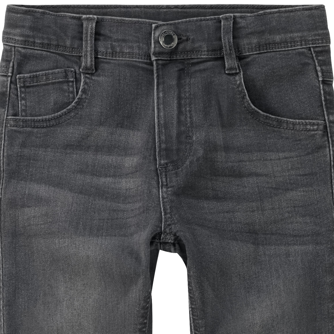 Famy Jungen Jeans im 5-Pocket-Style dunkelgrau
